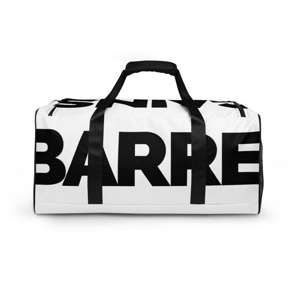 Duffle bag BARRE GAINS gym bag pilates yoga GlitterU.com GAINS | Etsy | Etsy (US)