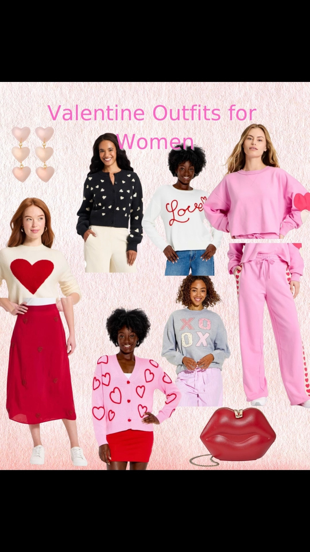Valentine’s Day, but make it comfy 💕
Whether you’re headed to a date night, Galentine’s, or just school drop-off with a coffee in hand, these Valentine-inspired outfits are cute, cozy, and actually wearable.
I love mixing a little heart detail with everyday pieces you can wear long after February 14th 🫶
Tap to shop all of my favorite pinks, reds, and heart prints.

Valentine’s outfits for women, heart sweaters, pink lounge sets, cozy Valentine outfits, casual Valentine looks, Galentine’s outfits, Valentine’s Day clothes, pink and red outfits, Valentine’s athleisure, cute mom outfits


#LTKFindsUnder50 

#LTKmomlife #LTKSeasonal
