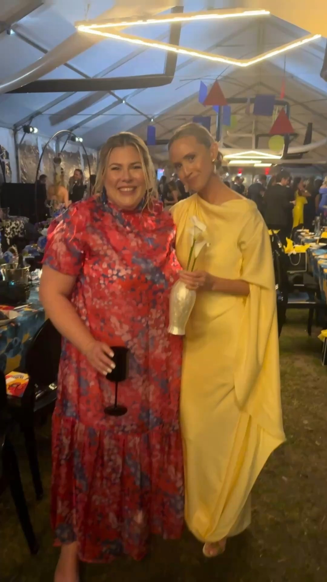 Black Tie and a side of sillies with @sarahgtucker I've linked my dress that I bought on Friday at @Dillards Inc. in the standard sizes, though I'm wearing the plus size cut! I'll be watching their site to link the plus size version as soon as I see it! And be sure to follow @sarahgtucker for her stunning dress and fabulous accessories, perfect for a fundraiser for our local botanical garden! 

#LTKootd #LTKTall #LTKPlusSize