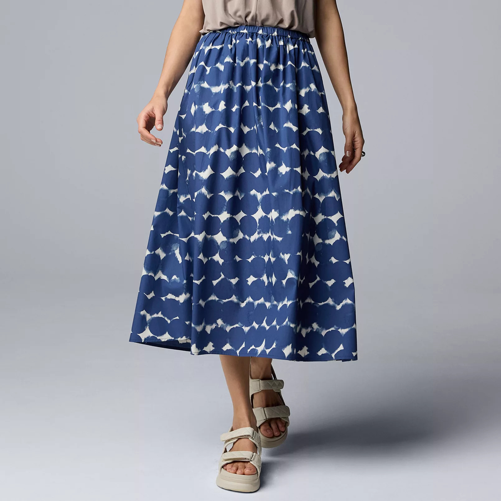 Women's Simply Vera Vera Wang Pull On Midi Skirt | Kohl's