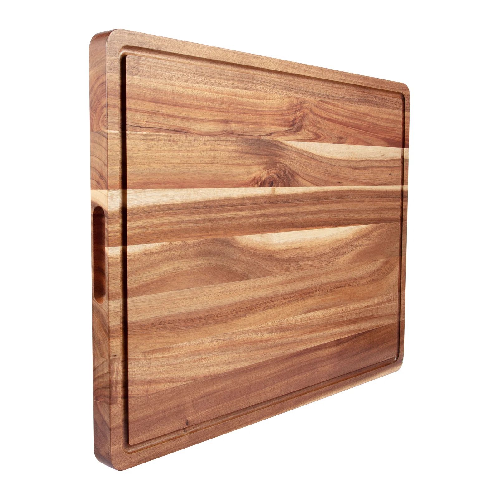 Fashionwu Extra Large Acacia Wood Cutting Boards For Kitchen, 24 X 18 Inch Thick Wooden Cutting B... | Wayfair North America