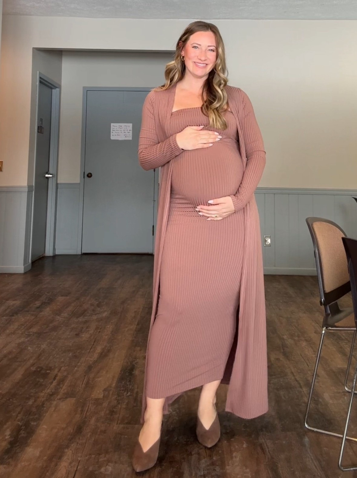 A comfy pregnant set in the prettiest color! 

#LTKBump #LTKmomlife