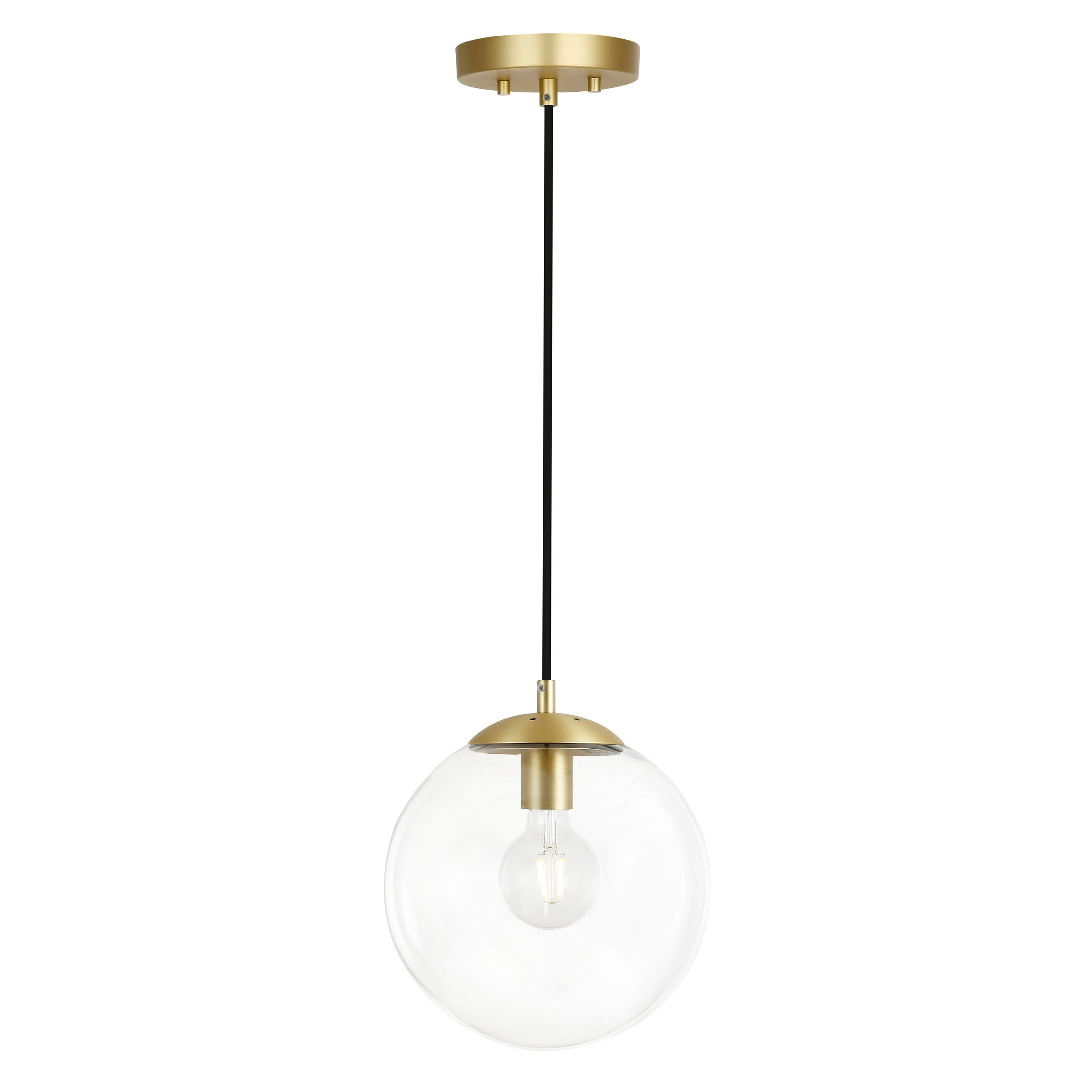 Cournoyer 1 - Light Single Globe Pendant | Wayfair North America