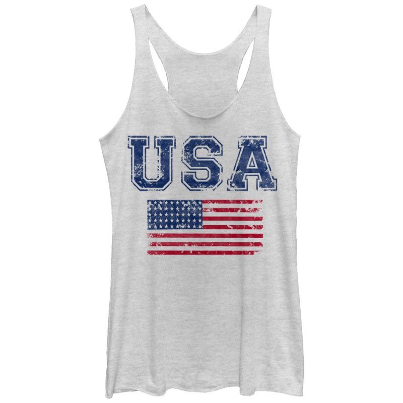 Women's Lost Gods Fourth of July  Flag USA Racerback Tank Top | Target