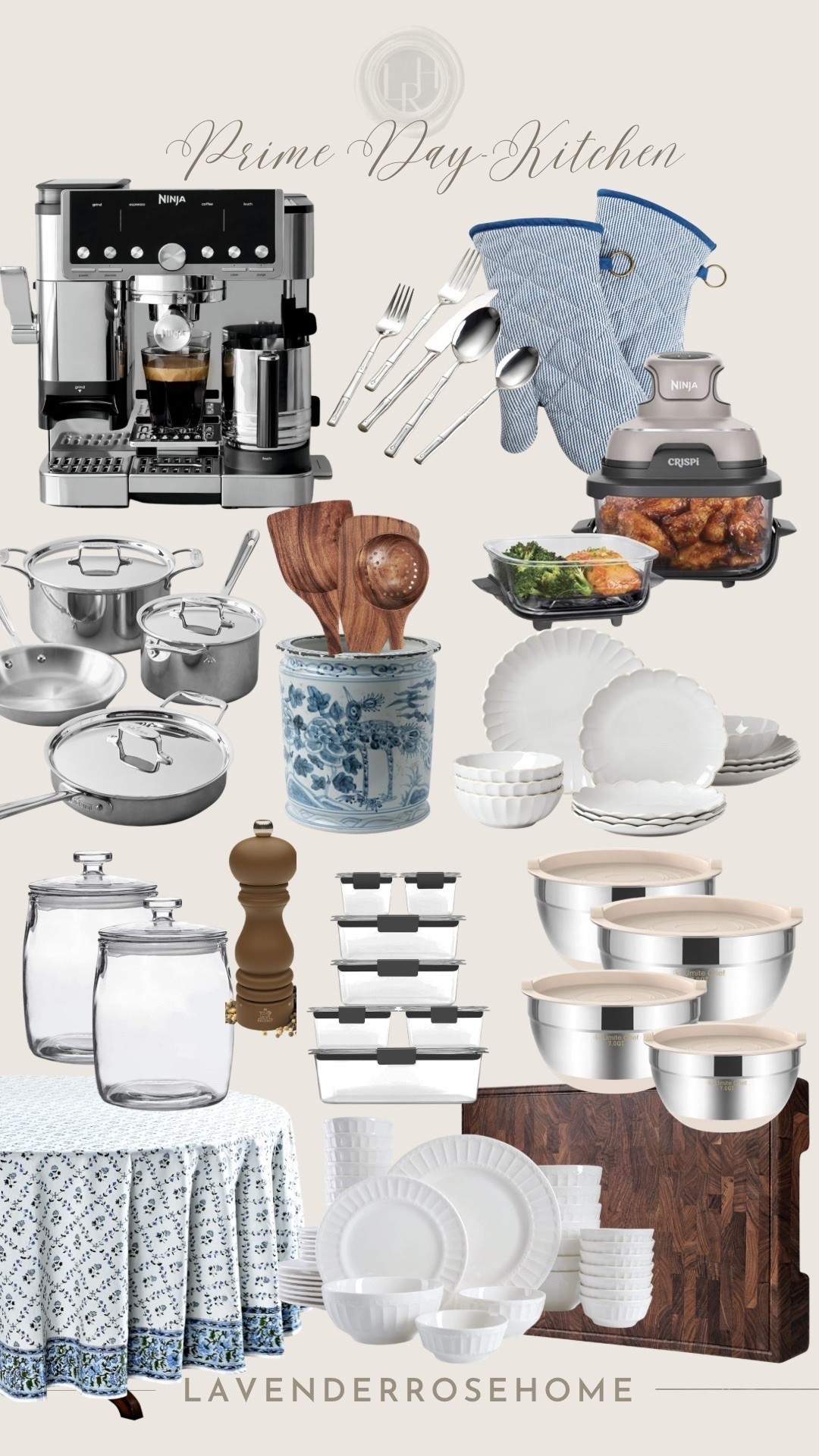 A few kitchen favorites from the Prime Day Sale!

Kitchen Essentials. Cutting Board. Prime Day. Glass Jars. Espresso Machine. Classic Home. LavenderRoseHome

#LTKHome #LTKSaleAlert