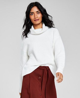 Women's Turtleneck Sweater | Macy's