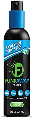 FunkAway Odor Eliminating Spray for Shoes, Clothes and Gear (8 Oz.) | Amazon (US)