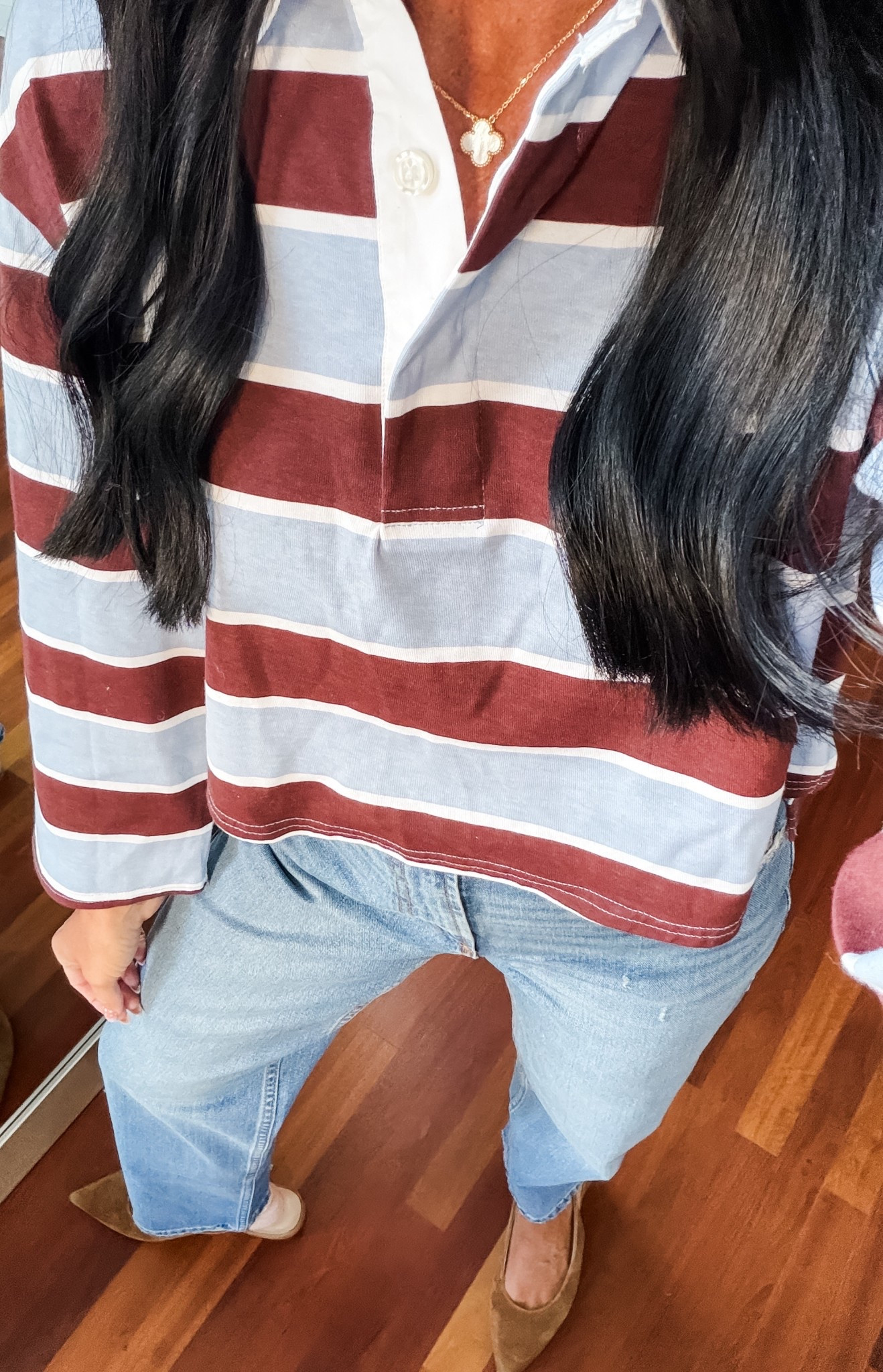 Love this rugby top

#LTKFindsUnder50 #LTKootd