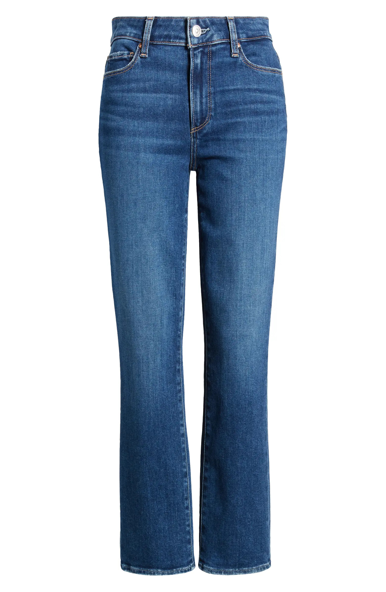 Cindy High Waist Ankle Straight Leg Jeans | Nordstrom
