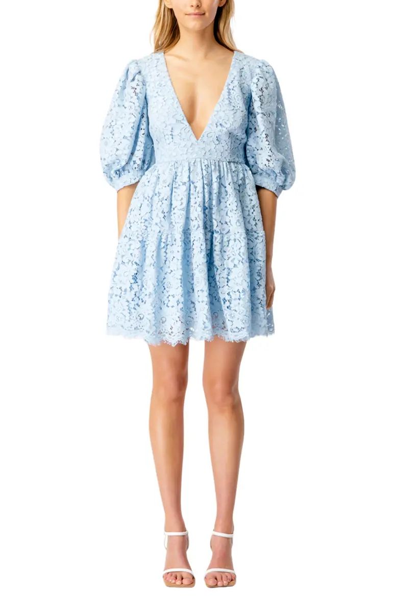Gigi Lace Babydoll Dress | Nordstrom