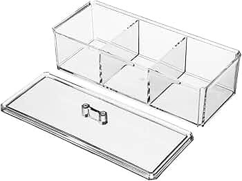 Hair Accessories Organizer for Girls, Clear Acrylic Hair Tie Organizer for Headband, bows, Hair C... | Amazon (US)