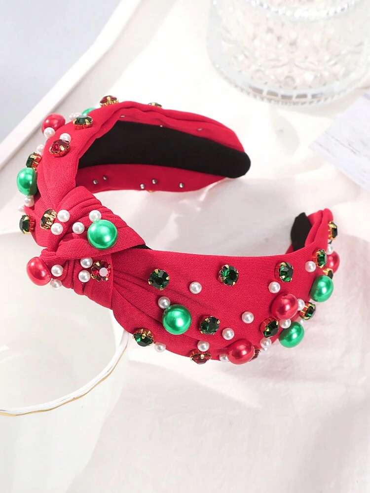 Studded Holiday Headband  | SHEIN