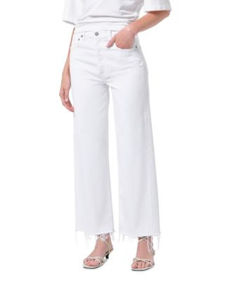 Ren High Rise Wide Leg Jeans in Marshmallow | Bloomingdale's (AU)