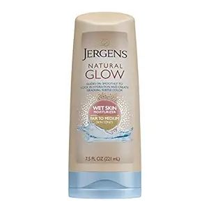 Jergens Natural Glow In-shower Lotion, for Fair to Medium Skin Tone, Wet Skin, Sunless Tanner Loc... | Amazon (US)