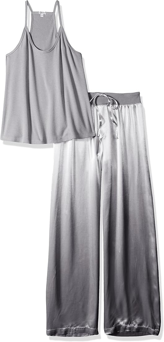 pj harlow womens Cami/Jolie Pajama Set, Dark Silver, Large US at Amazon Women’s Clothing store | Amazon (US)
