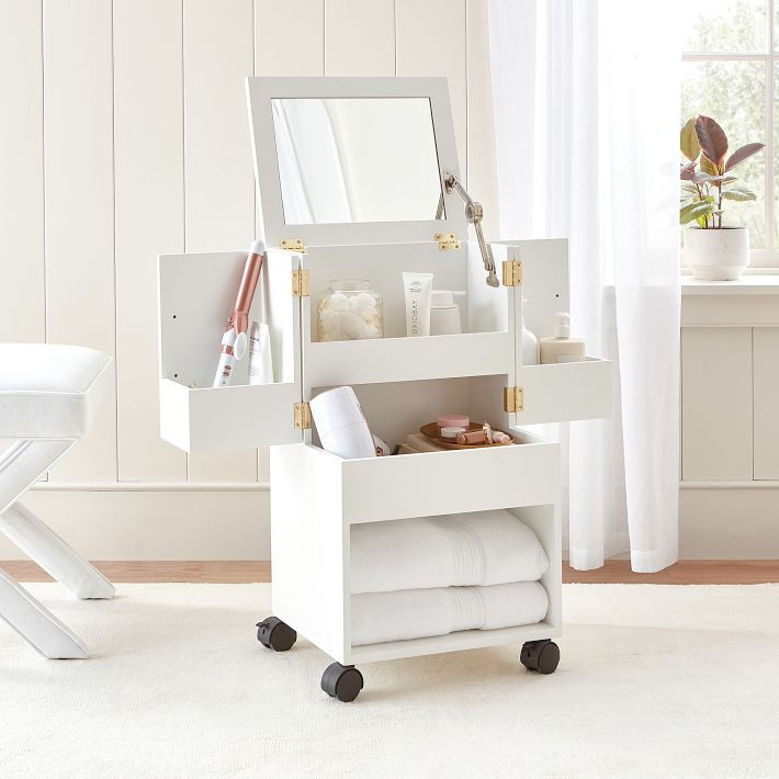 Elle Get-Ready Storage Cart | Pottery Barn Teen