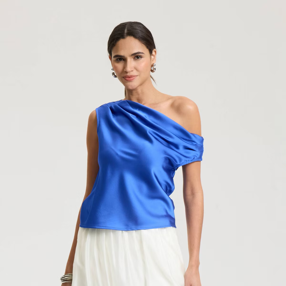 Women's Asymmetrical Shoulder Top - A New Day™ | Target