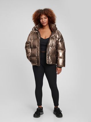Heavyweight Cropped Oversized Puffer Jacket | Gap (US)