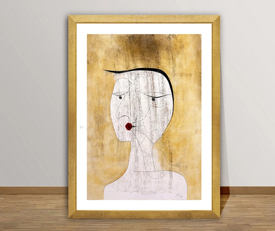 Sealed Woman by Paul Klee Fine Art Print - Figurative Art, Modern Poster, Wall Art, Gift Idea | Etsy (UK)