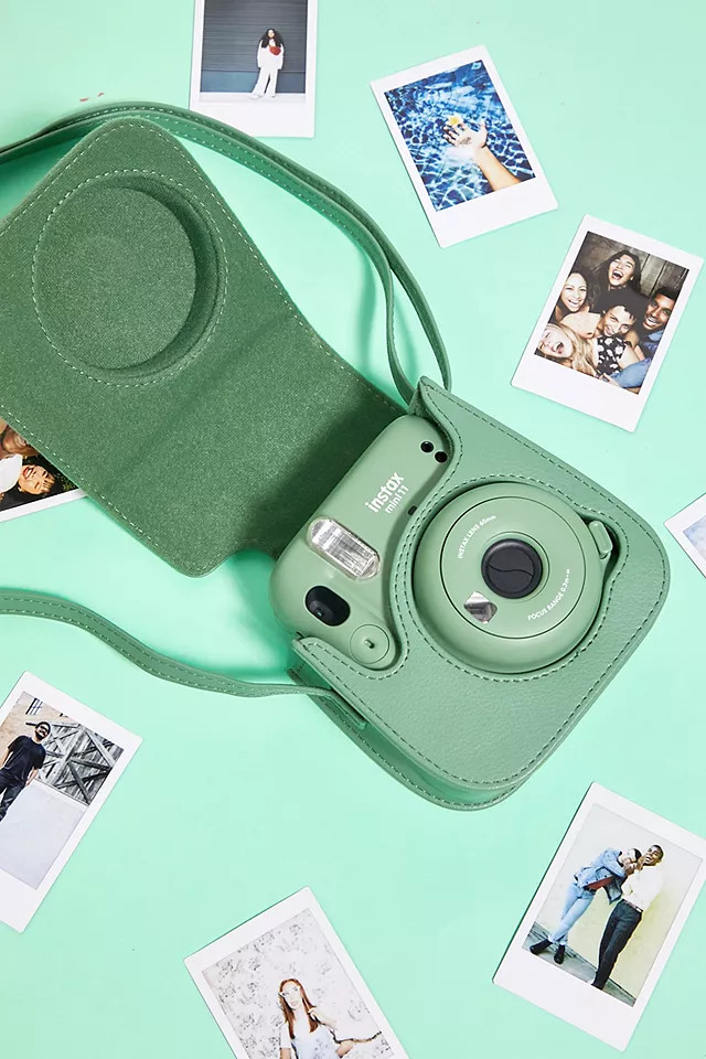 Fujifilm UO Exclusive Instax Mini 11 Sage Instant Camera, Case & Film Bundle | Urban Outfitters (EU)