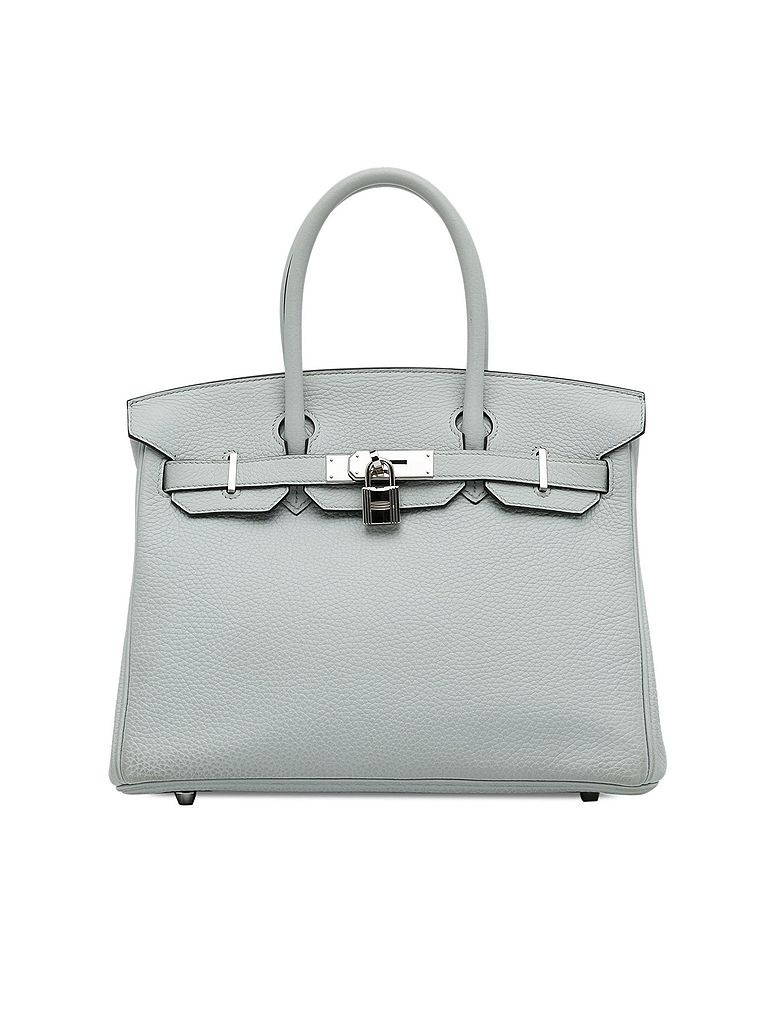 Hermès 100% Leather Gray 2018 Clemence Birkin 30 One Size - 36% off | thredUP
