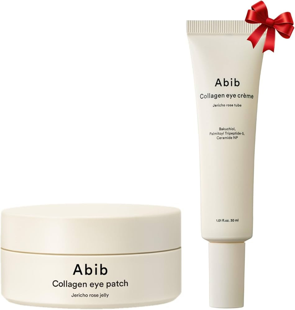 Abib Self Care Gifts for Women: Collagen Eye Patch Jericho Rose Jelly & Collagen Eye Crème Jeric... | Amazon (US)