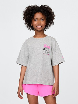 Kids Barbie Oversized Graphic T-Shirt | Gap (US)