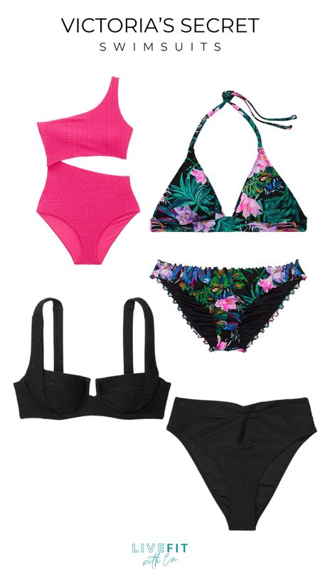 Make a splash with Victoria's Secret Swim! 🌊 Whether you're channeling tropical vibes in a vibrant floral two-piece or going bold in hot pink, these swimsuits are sure to turn heads. Don't forget the classic black with a twist of texture for that timeless beach glam. Get ready to soak up the sun in style! #VictoriasSecretSwim #BeachVibes #SwimwearGoals #LiveFitWithEm

#LTKSeasonal #LTKstyletip #LTKswim
