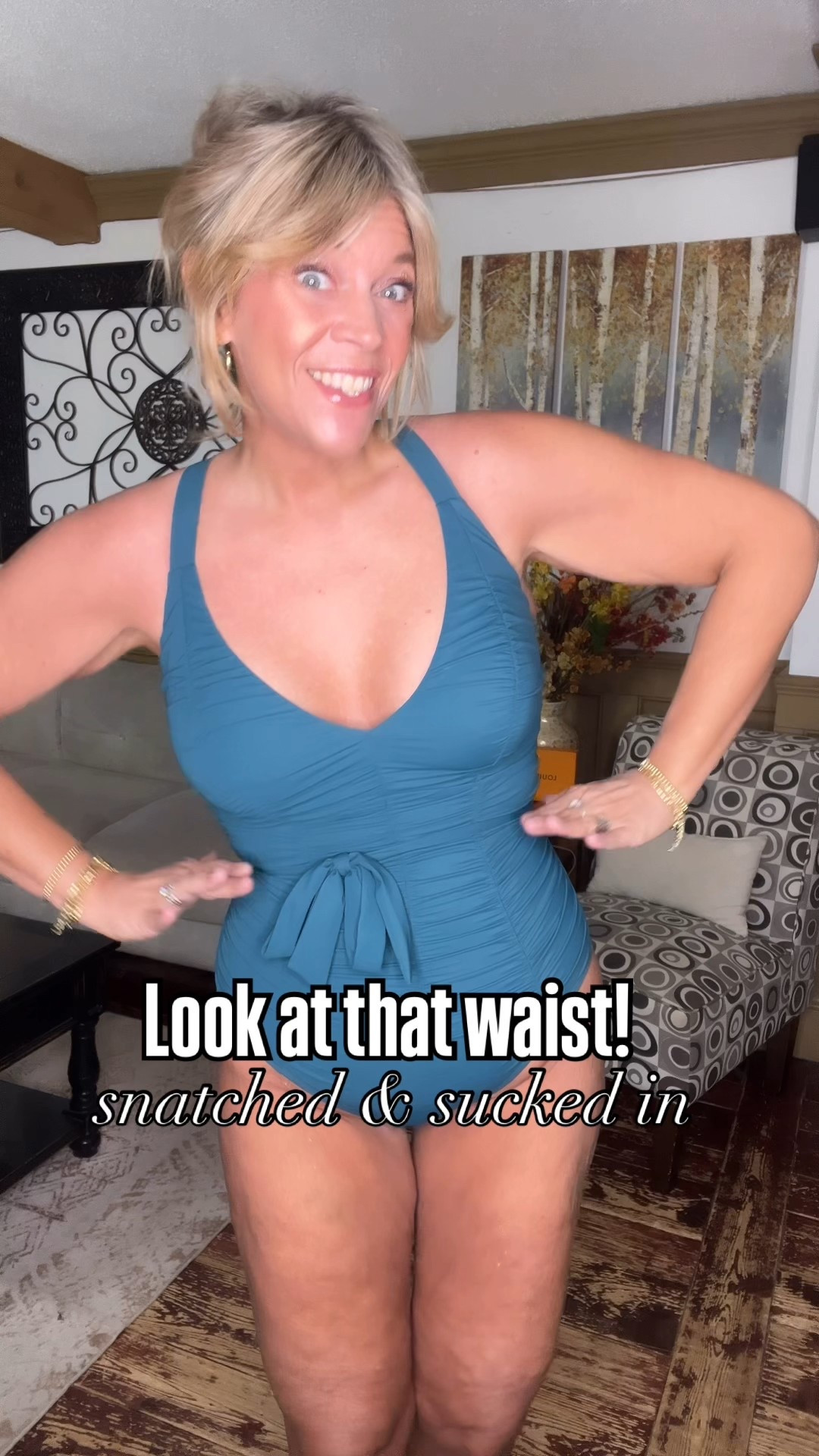 Use code Nicole11 to save on my waist snatching swimsuit- wearing size xl.

#LTKOver40 #LTKMidsize #LTKSeasonal