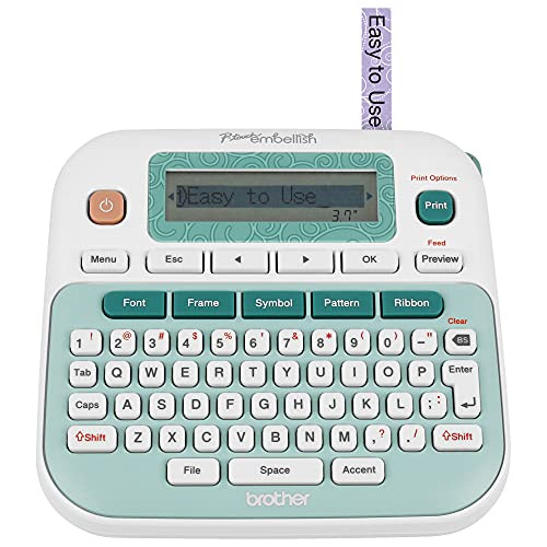 Brother P-touch Embellish Ribbon & Tape Printer PT-D215e | Amazon (US)