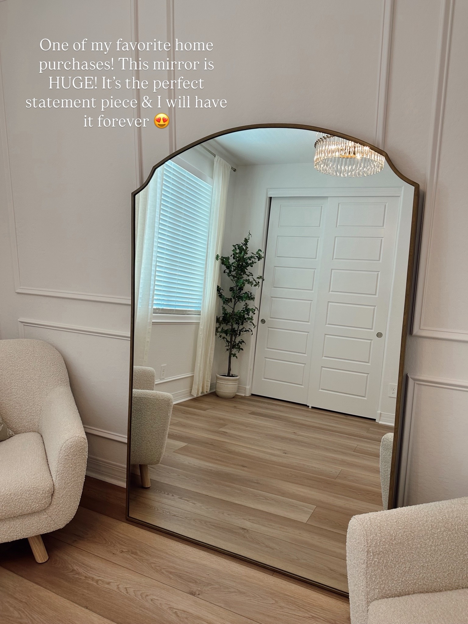 The most stunning oversized mirror!

#LTKHome