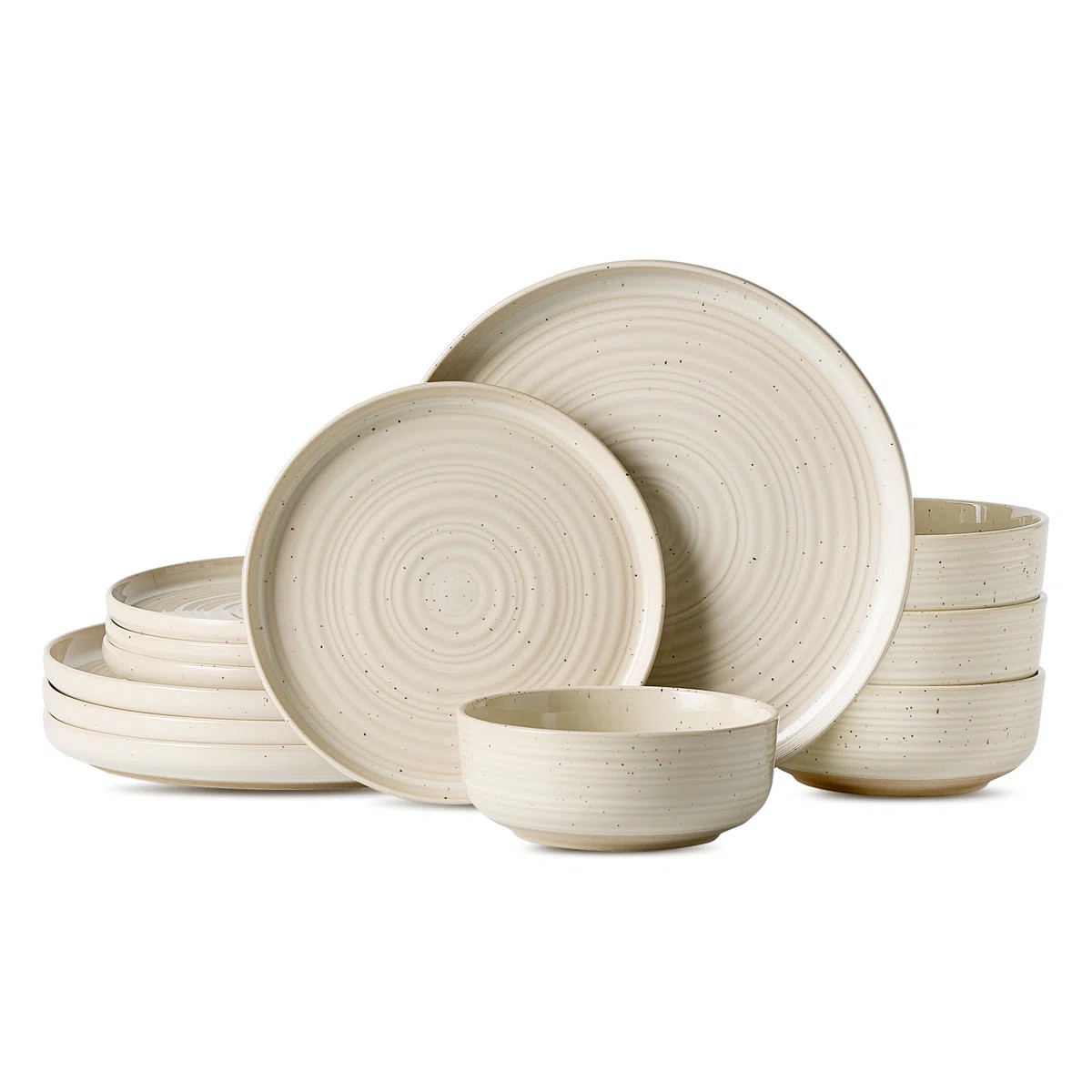 Constellation Plates And Bowls Sets, 12 Piece Dinnerware Sets | Wayfair North America