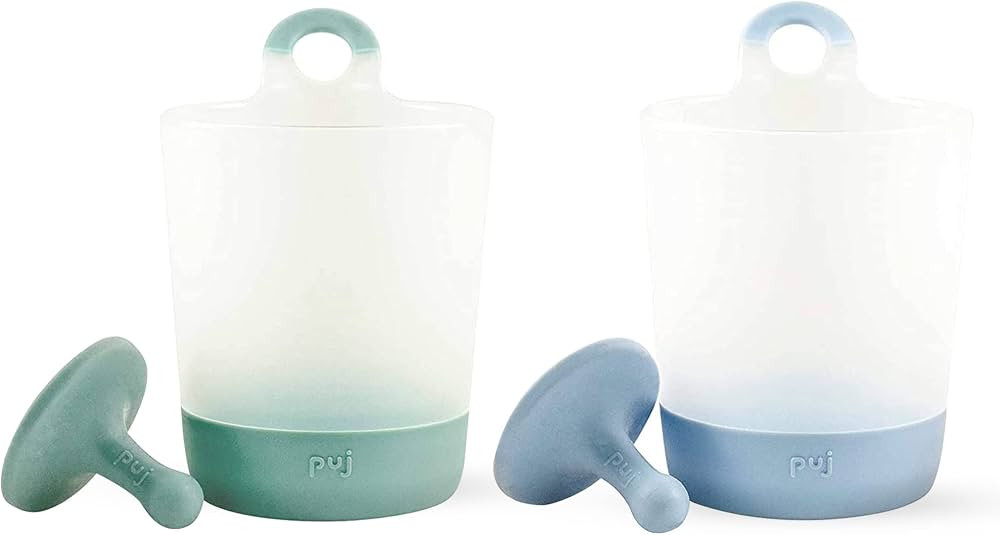 Puj Phillip Cups for Kids - Hangable Training Cups - Rinse-and-Play Reusable Plastic Cups with Gr... | Amazon (US)