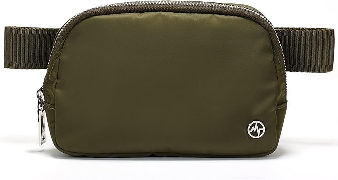 Amazon.com | Everywhere Nylon Belt Bag, Pander Fashionable Fanny Pack for Women Bum Bag Crossbody... | Amazon (US)