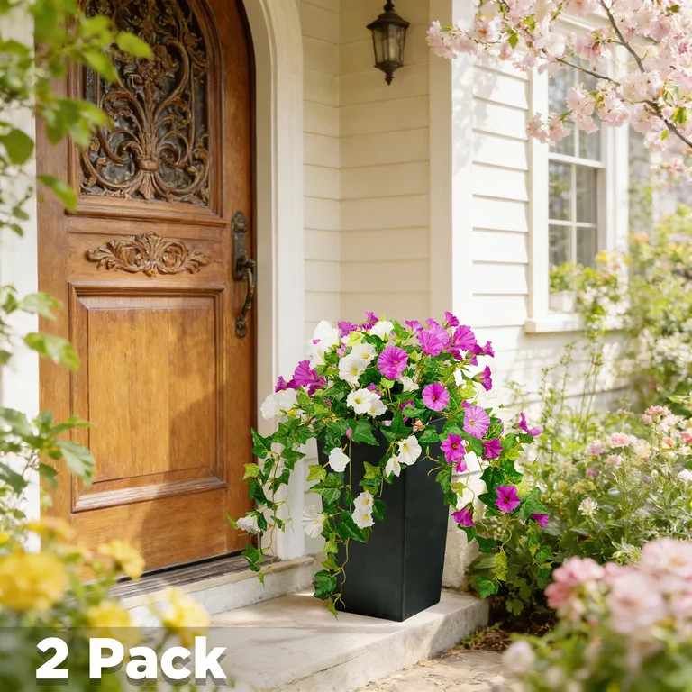 OLIVIVI Artificial Fake Flowers Outdoor Faux Plants Plastic Flowers Spring Summer Decoration for ... | Walmart (US)
