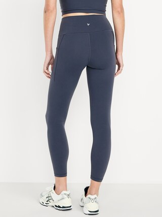 High-Waisted StudioSmooth 7/8 Pocket Leggings | Old Navy (US)