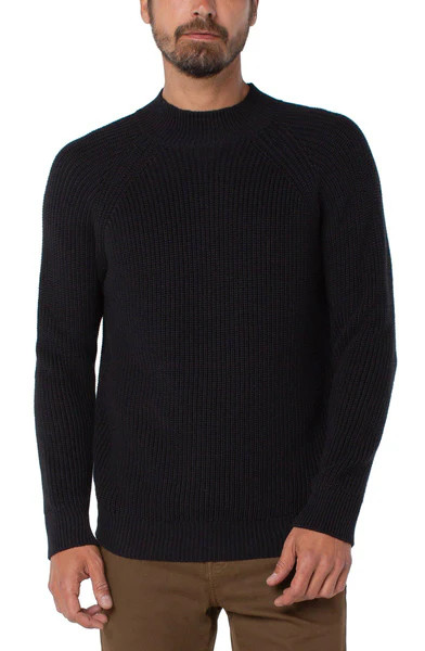 MOCK NECK SWEATER | Liverpool Jeans