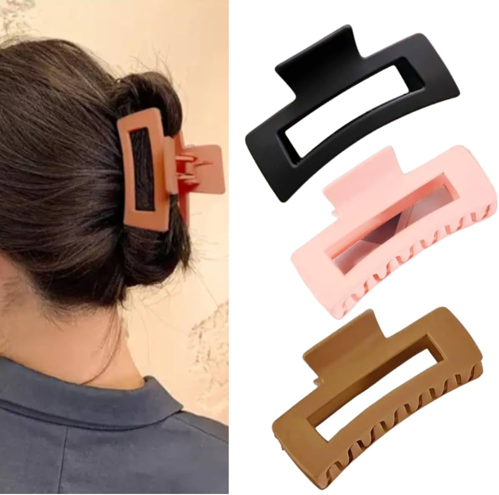 Kit Piranha Prendedor Pregadeira de Cabelo Grande Acessório Luxo Estilo 8,5 cm (Kit "B") | Amazon (BR)