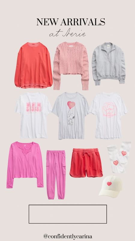 How cozy do all of these new arrivals at Aerie look?😍 so many cute Valentines Day colors!

Aerie, Aerie new arrivals, loungewear, Aerie loungewear, cozy winter outfit, cozy outfit inspo, loungewear outfit inspo

#LTKSeasonal #LTKmidsize #LTKU