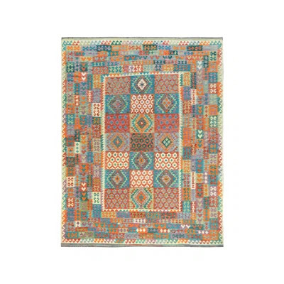 9'9" x 13'0" New Hand Woven Multicolored Wool Rectangle Oriental Rug - MOA10281597 | Wayfair North America
