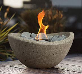 Terraflame Wave 11" Outdoor Firebowl | Pottery Barn (US)