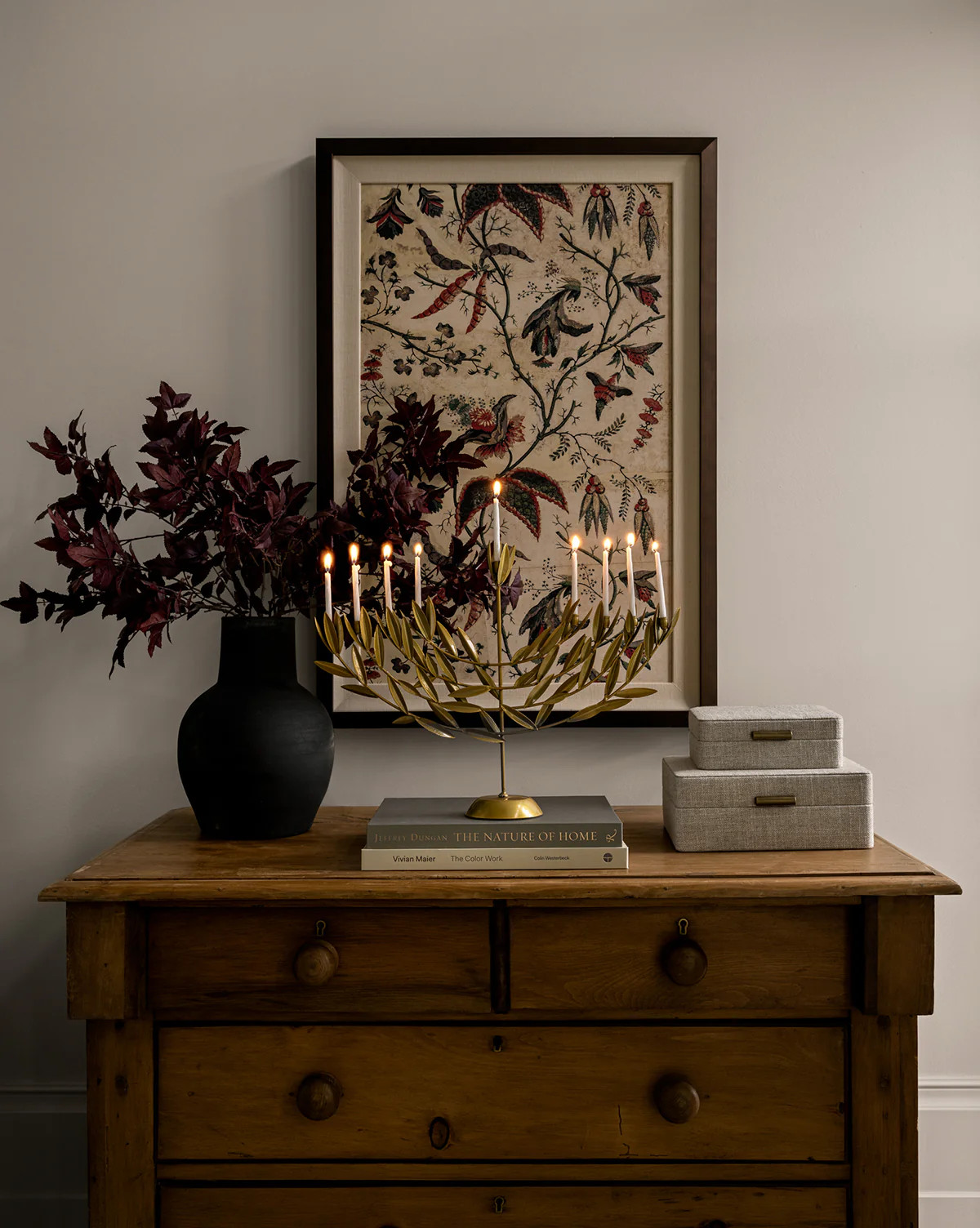 Gold Leaf Menorah | McGee & Co. (US)