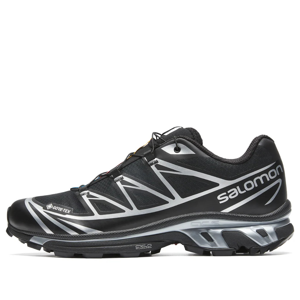 SALOMONXT-6 Gore-Tex 'Black Silver' | KICKS CREW