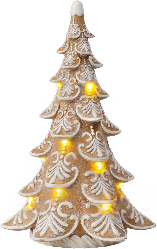 Cynkeyee Gingerbread Christmas Decorations Tree - Christmas Decoration Indoor with Lights Party D... | Amazon (US)