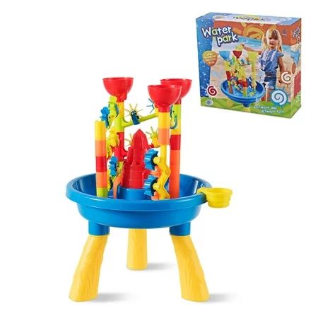 Topbuy Beach Toy Set Splash Pond Water Table and Sand Playset for kids | Walmart (US)
