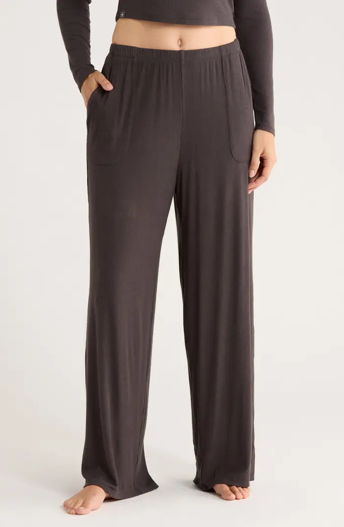 Malibu Collection® Ultrasoft Rib Lounge Pants | Nordstrom Rack