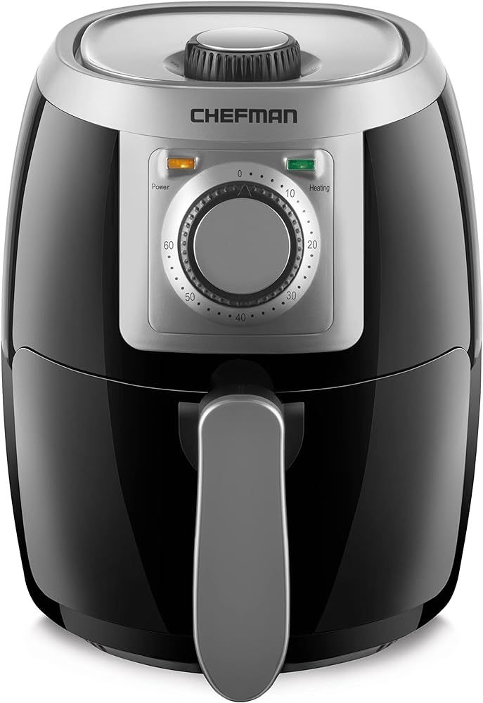 Chefman TurboFry 2-Quart Air Fryer, Personal Compact Healthy Fryer w/ Adjustable Temperature Cont... | Amazon (CA)
