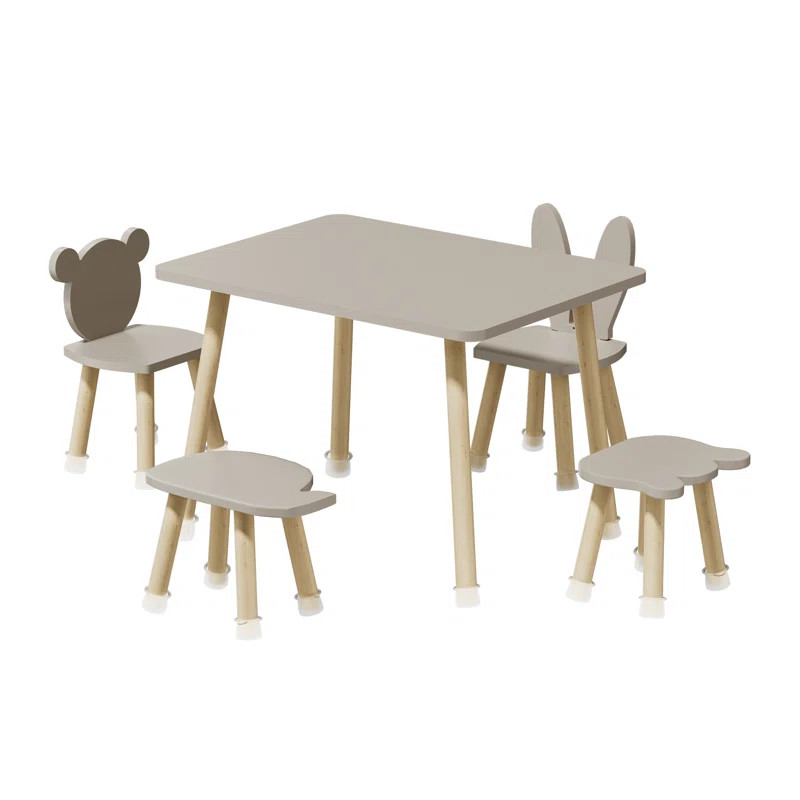 Zoomie Kids Albrey Kids 5 Piece Play or Activity Table and Chair Set & Reviews | Wayfair | Wayfair North America