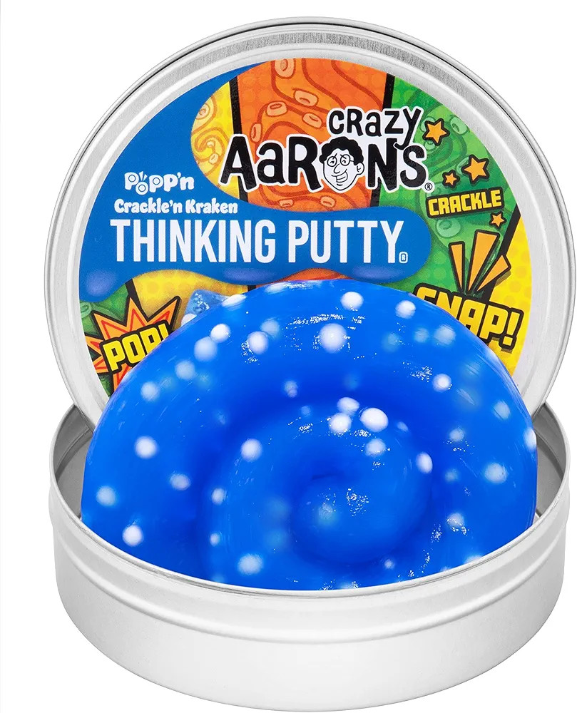 Amazon.com: Crazy Aaron's Thinking Putty® - Crackle’n Kracken - Multi-Color Sensory Putty for ... | Amazon (US)