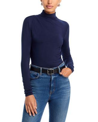 Veronica Beard Mylie Long Sleeve Turtleneck Top  | Bloomingdale's Women | Bloomingdale's (US)
